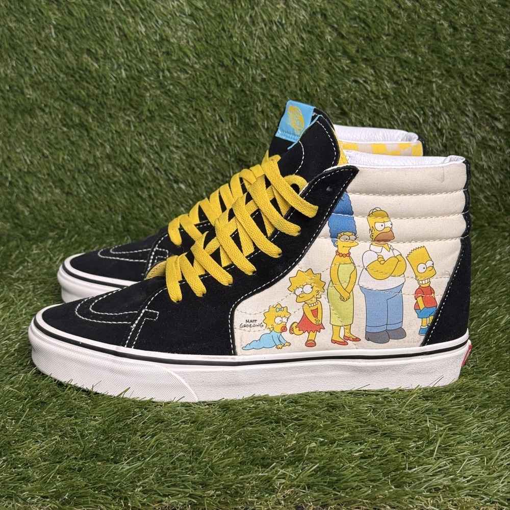 VANS Sk8-Hi x the Simpsons Family 1987-2020 Unisex Sneakers Mens 11